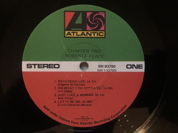 Roberta Flack : Chapter Two (LP, Album, Club, Cap)