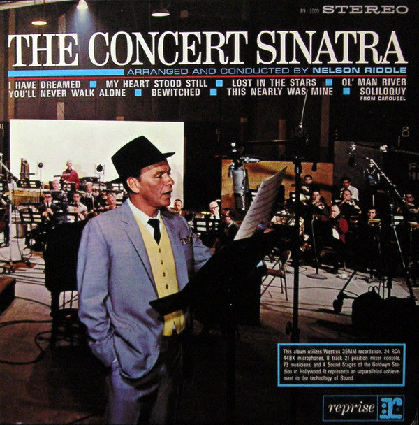 Frank Sinatra : The Concert Sinatra (LP, Album, RE)
