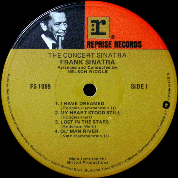 Frank Sinatra : The Concert Sinatra (LP, Album, RE)