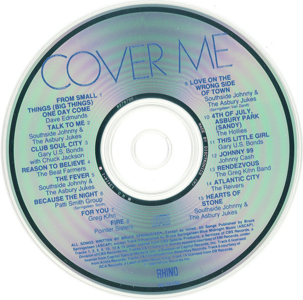 Various : Cover Me (CD, Comp)