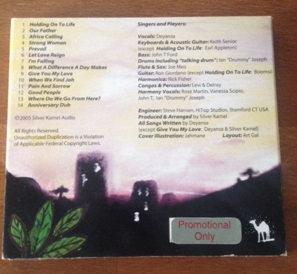 Deyansa : Holding On To Life (CD, Album)