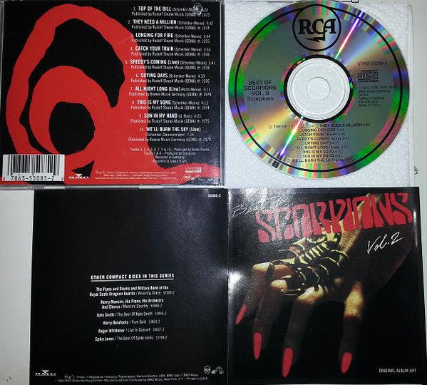 Scorpions : Best Of Scorpions Vol. 2 (CD, Comp, RE, RM)