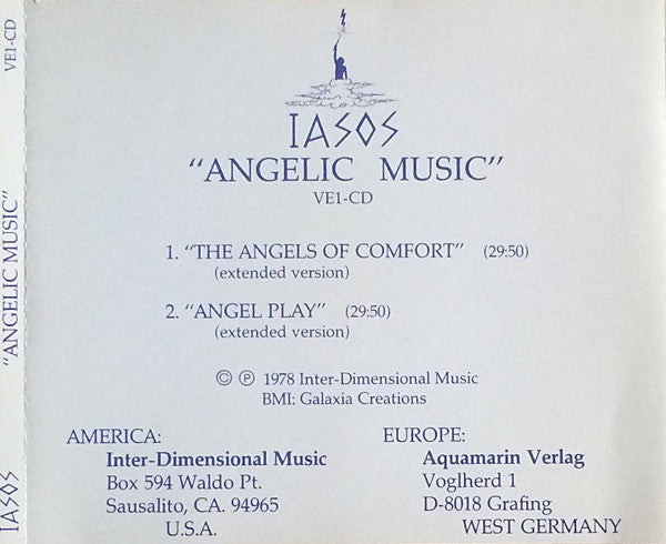 Iasos : Angelic Music (CD)