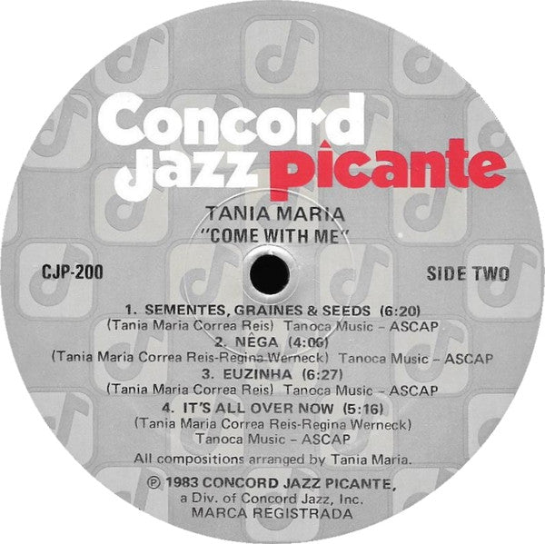 Tania Maria : Come With Me (LP, Album)