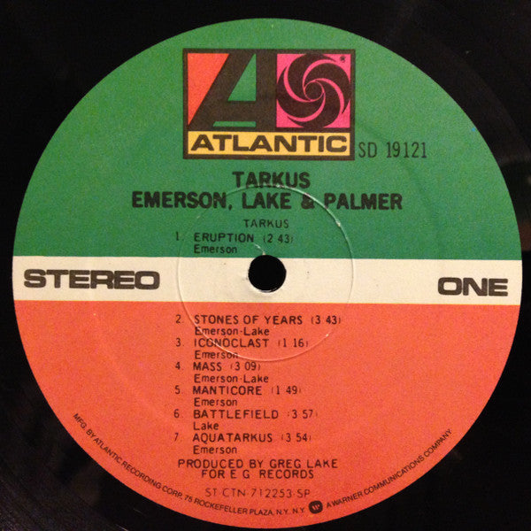 Emerson, Lake & Palmer : Tarkus (LP, Album, RE, Spe)