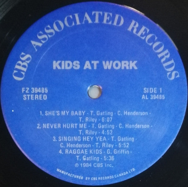 Kids At Work : Kids At Work (LP, Album)