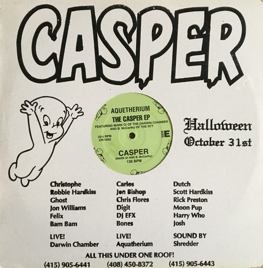Aquatherium : The Casper EP (12", EP)