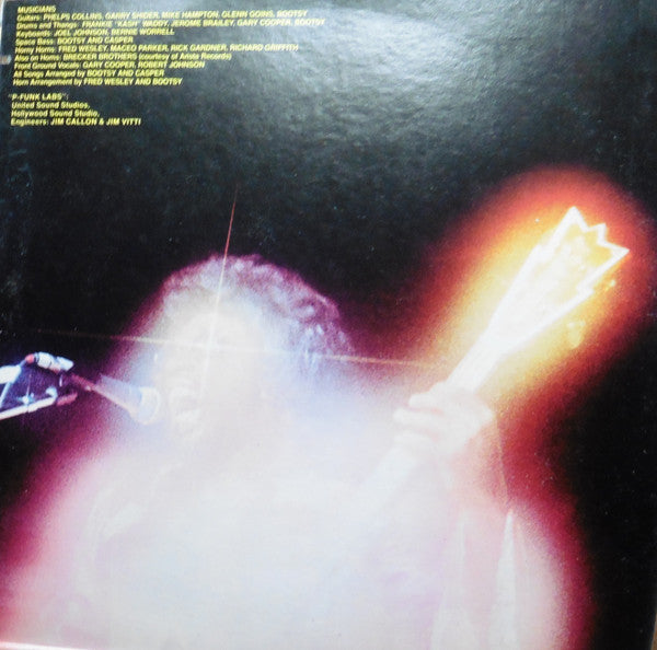 Bootsy's Rubber Band : Ahh...The Name Is Bootsy, Baby! (LP, Album, Win)