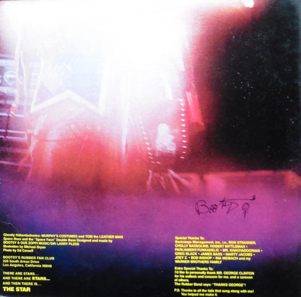 Bootsy's Rubber Band : Ahh...The Name Is Bootsy, Baby! (LP, Album, Win)