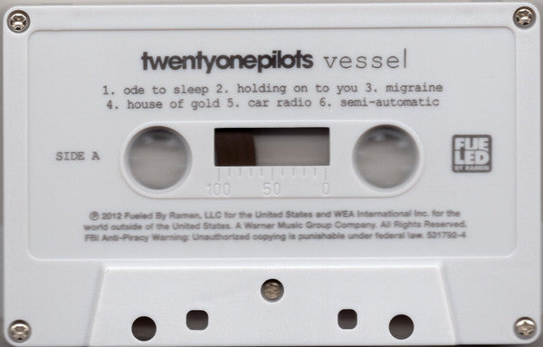 Twenty One Pilots : Vessel (Cass, Album)