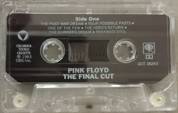 Pink Floyd : The Final Cut (Cass, Album, RE)