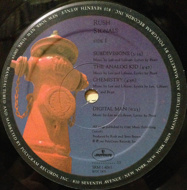 Rush : Signals (LP, Album, RP, 53,)