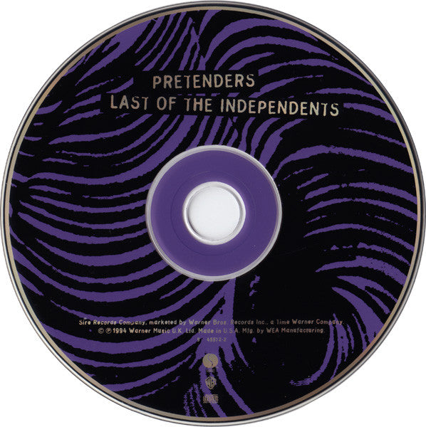 Pretenders* : Last Of The Independents (CD, Album, SRC)