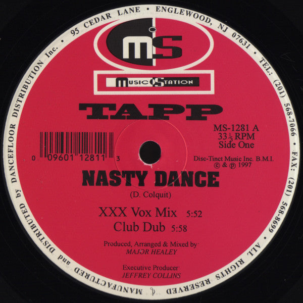 Tapp : Nasty Dance / Shake That Ass (12")