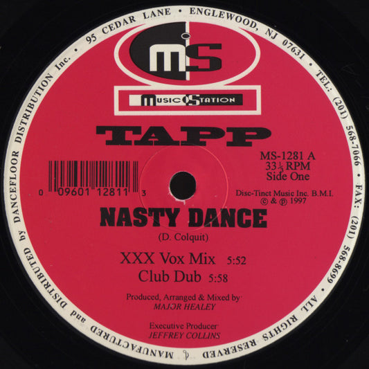 Tapp : Nasty Dance / Shake That Ass (12")