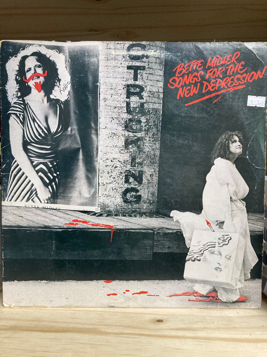 Bette Midler – Songs For The New Depression - 12" LP
