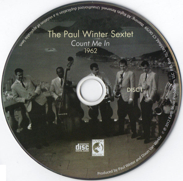 The Paul Winter Sextet : Count Me In: 1962 & 1963 (50th Anniversary Anthology) (2xCD, Comp)