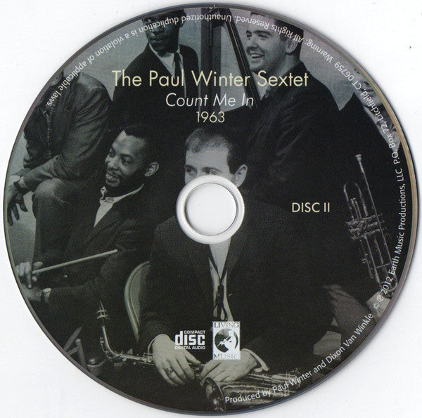 The Paul Winter Sextet : Count Me In: 1962 & 1963 (50th Anniversary Anthology) (2xCD, Comp)