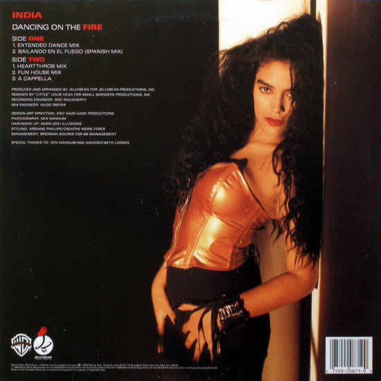 India : Dancing On The Fire (12", Maxi, All)