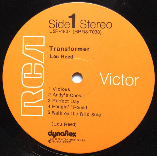 Lou Reed : Transformer (LP, Album, Roc)