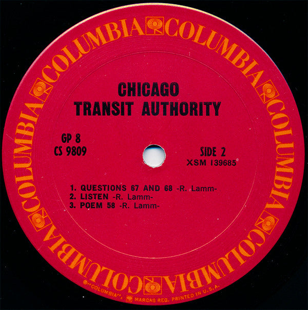 Chicago (2) : Chicago Transit Authority (2xLP, Album, RP, Pit)