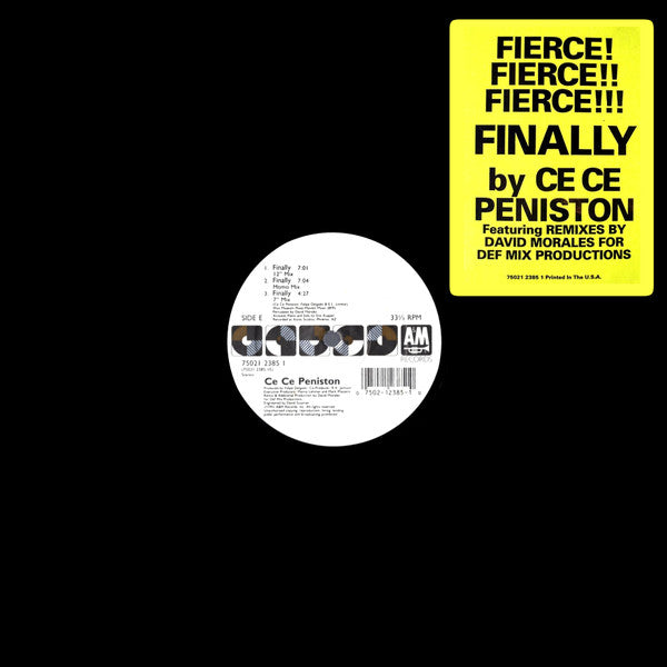 Ce Ce Peniston : Finally (12")
