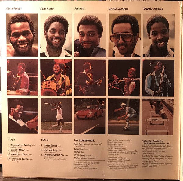 The Blackbyrds : Action (LP, Album, Gat)