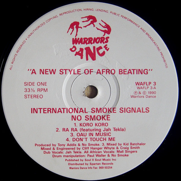 No Smoke : International Smoke Signal (LP)
