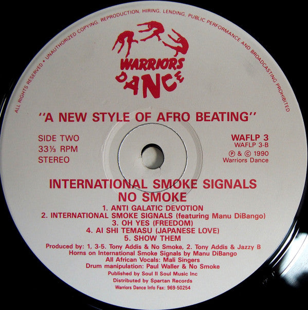 No Smoke : International Smoke Signal (LP)