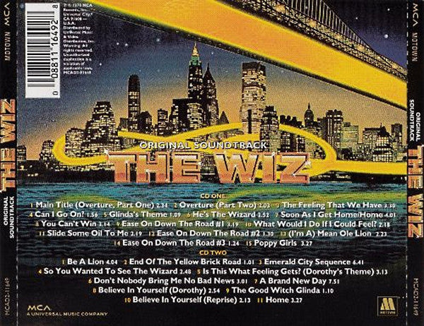 Various : The Wiz (Original Soundtrack) (2xCD, Album, RE, RM)