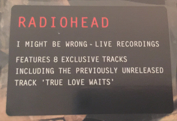 Radiohead : I Might Be Wrong - Live Recordings (12", EP, RE, 180)