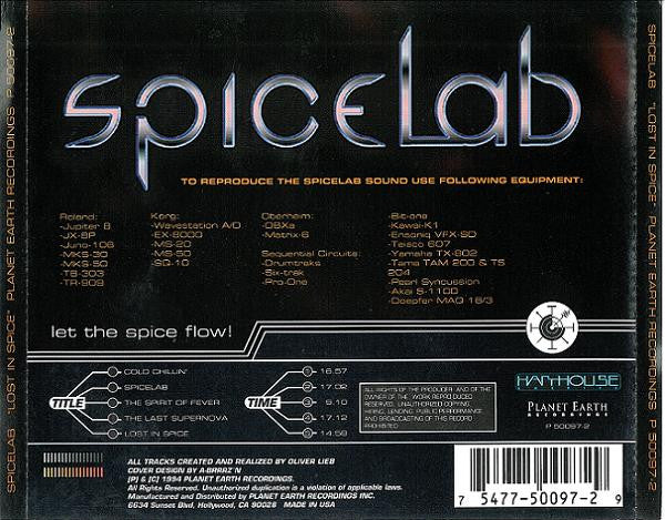 Spicelab : Lost In Spice (CD, Album)