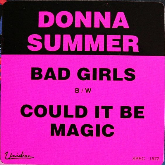 Donna Summer : Bad Girls / Could It Be Magic (12")