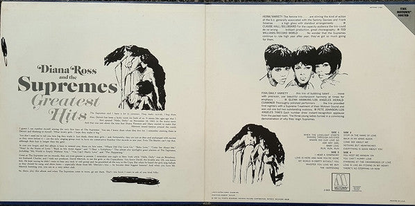 The Supremes : Greatest Hits (2xLP, Album, Comp, Hol)