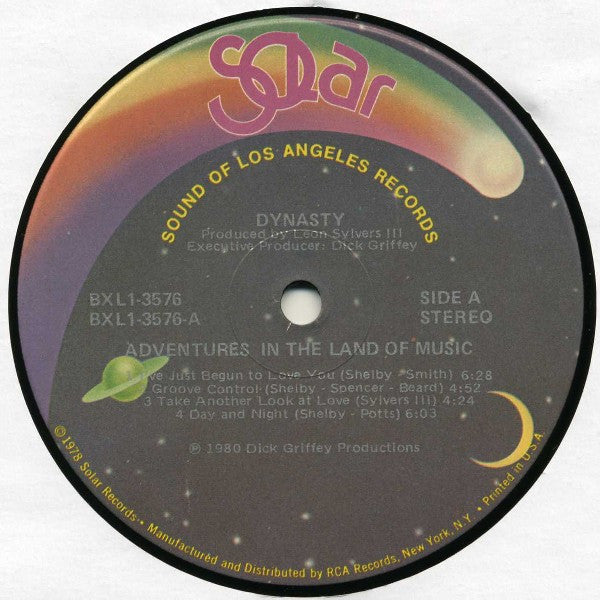 Dynasty : Adventures In The Land Of Music (LP, Album, Sil)