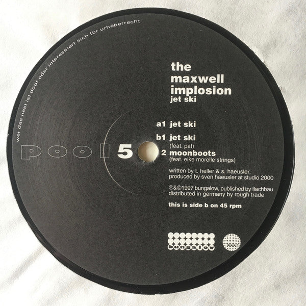 The Maxwell Implosion : Jet Ski (12")