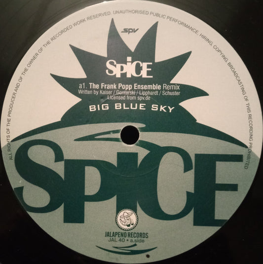 Spice : Big Blue Sky (12")