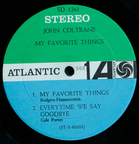 John Coltrane : My Favorite Things (LP, Album)