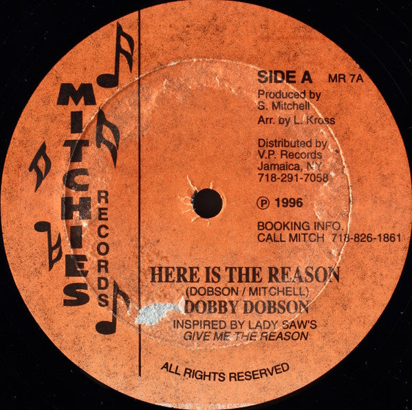 Dobby Dobson : Here Is The Reason (12")