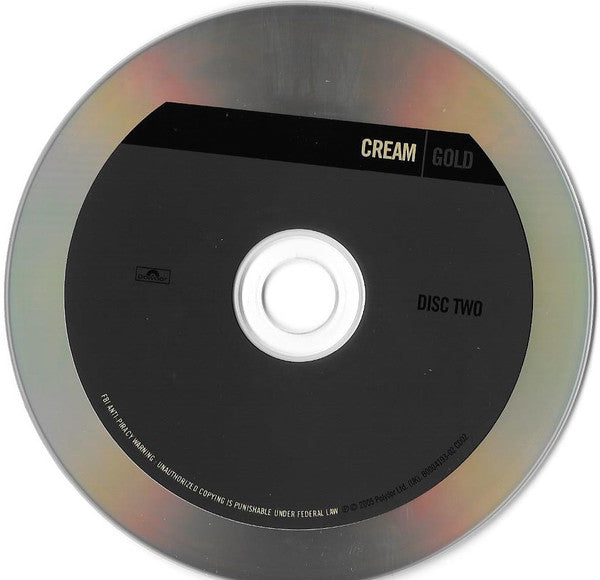 Cream (2) : Gold (2xCD, Comp, Club)