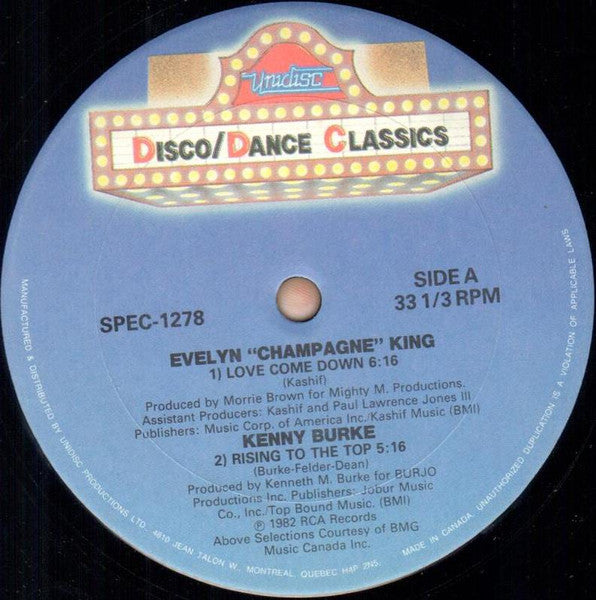 Evelyn "Champagne" King* / Keni Burke / Buffalo Smoke / Lime (2) : Love Come Down / Rising To The Top / Stubborn Kind Of Fellow  / Together (12")