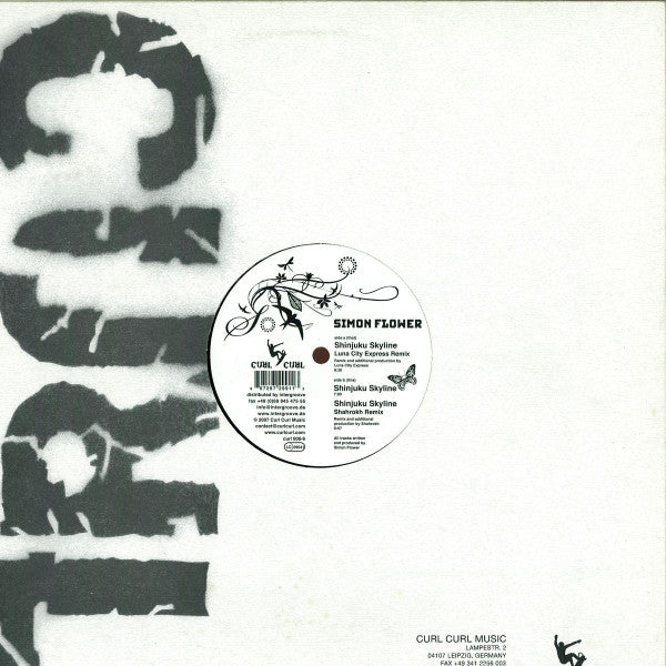 Simon Flower : Shinjuku Skyline (12")