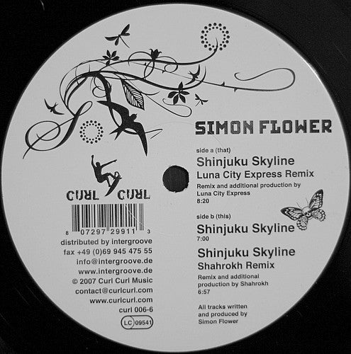 Simon Flower : Shinjuku Skyline (12")