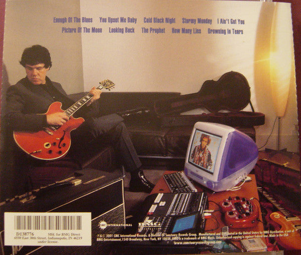 Gary Moore : Back To The Blues (CD, Album, Club)