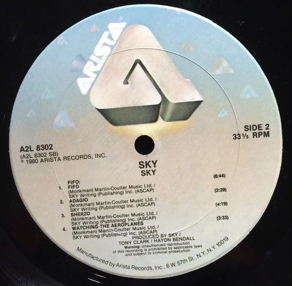 Sky (4) : Sky (2xLP, Album)
