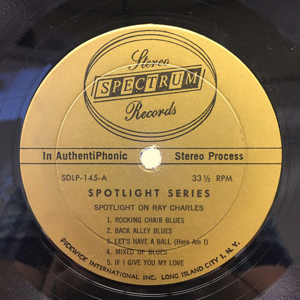 Ray Charles : Spotlight On Ray Charles (LP, Comp)