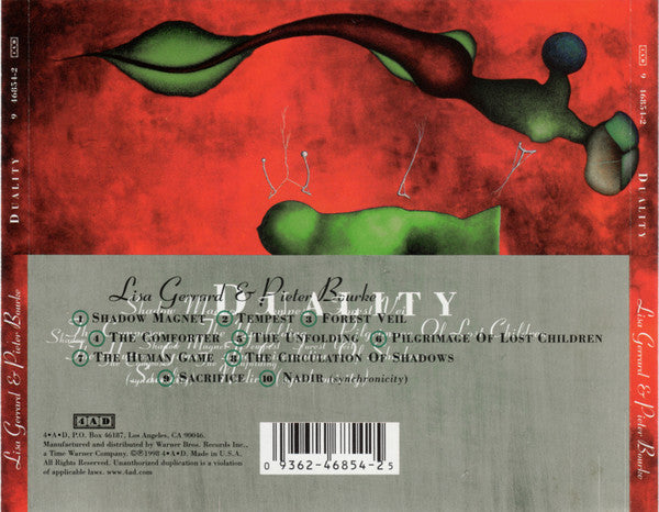 Lisa Gerrard & Pieter Bourke : Duality (CD, Album)