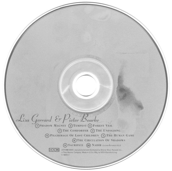 Lisa Gerrard & Pieter Bourke : Duality (CD, Album)
