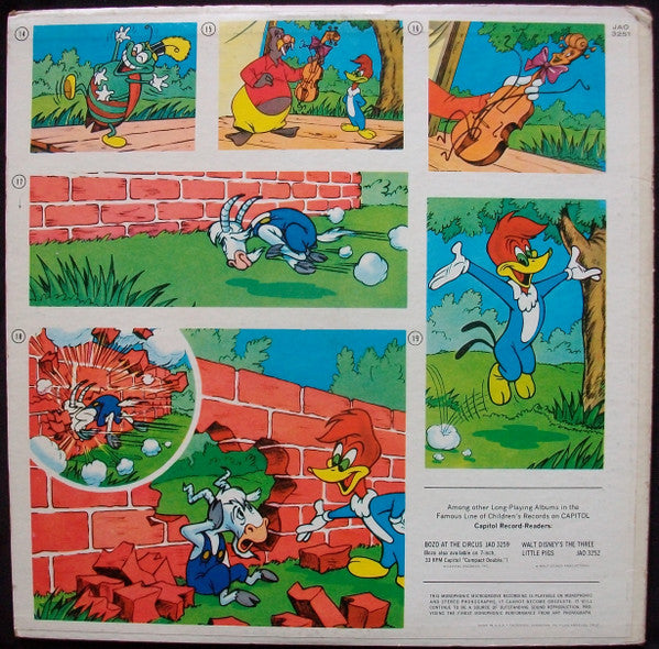 Various : Woody Woodpecker And His Talent Show (LP, Album, Mono, RE)