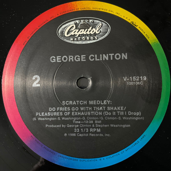 George Clinton : Do Fries Go With That Shake (12", Single)